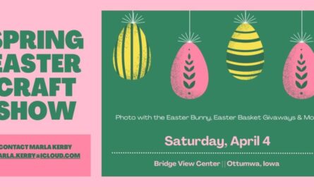 Ottumwa Spring Easter Craft Show 2026 Brings Handmade Gifts, Festive Decor and Treats to Iowa