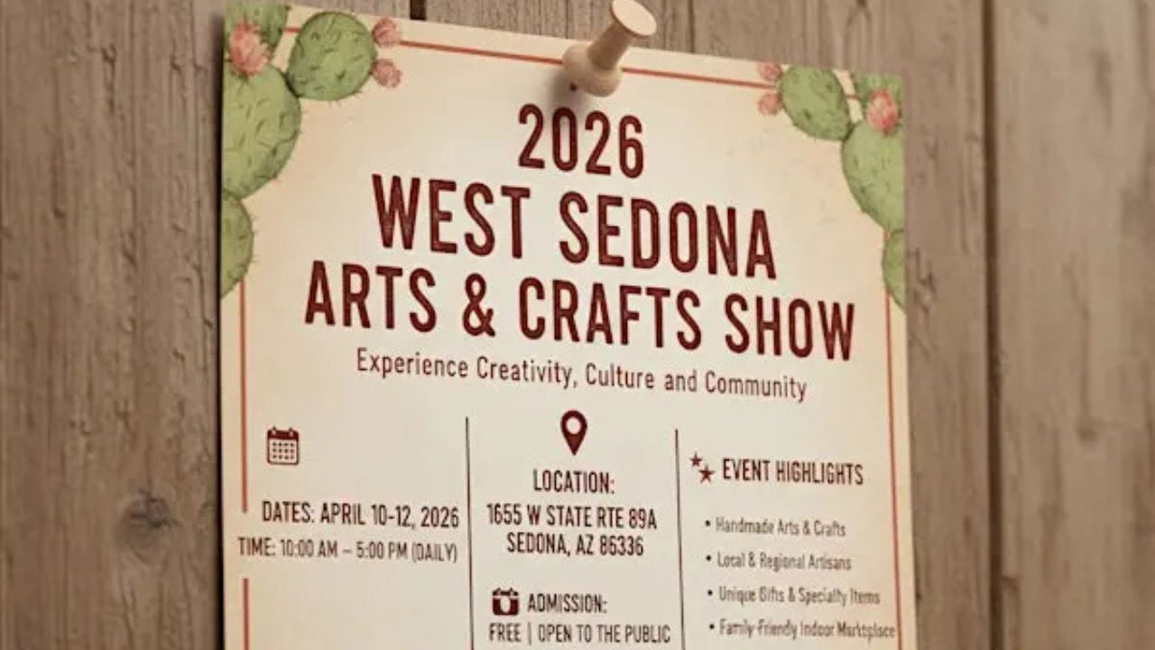 West Sedona Weekend Arts and Crafts Show Returns Arizona in 2026 With Local Artists, Native American Crafts and Live Music