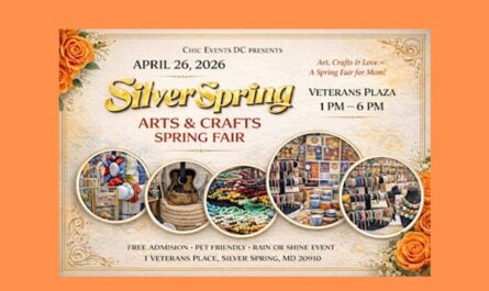 Silver Spring Mother’s Day Arts and Crafts Fair 2026 in Silver Spring, MD Dates, Location, Vendors, and What to Expect