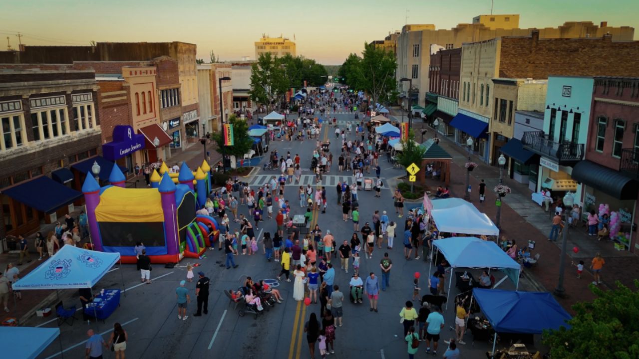 Florence First Fridays 2026 in Florence, AL Dates, Food Trucks, Vendors, and What to Expect