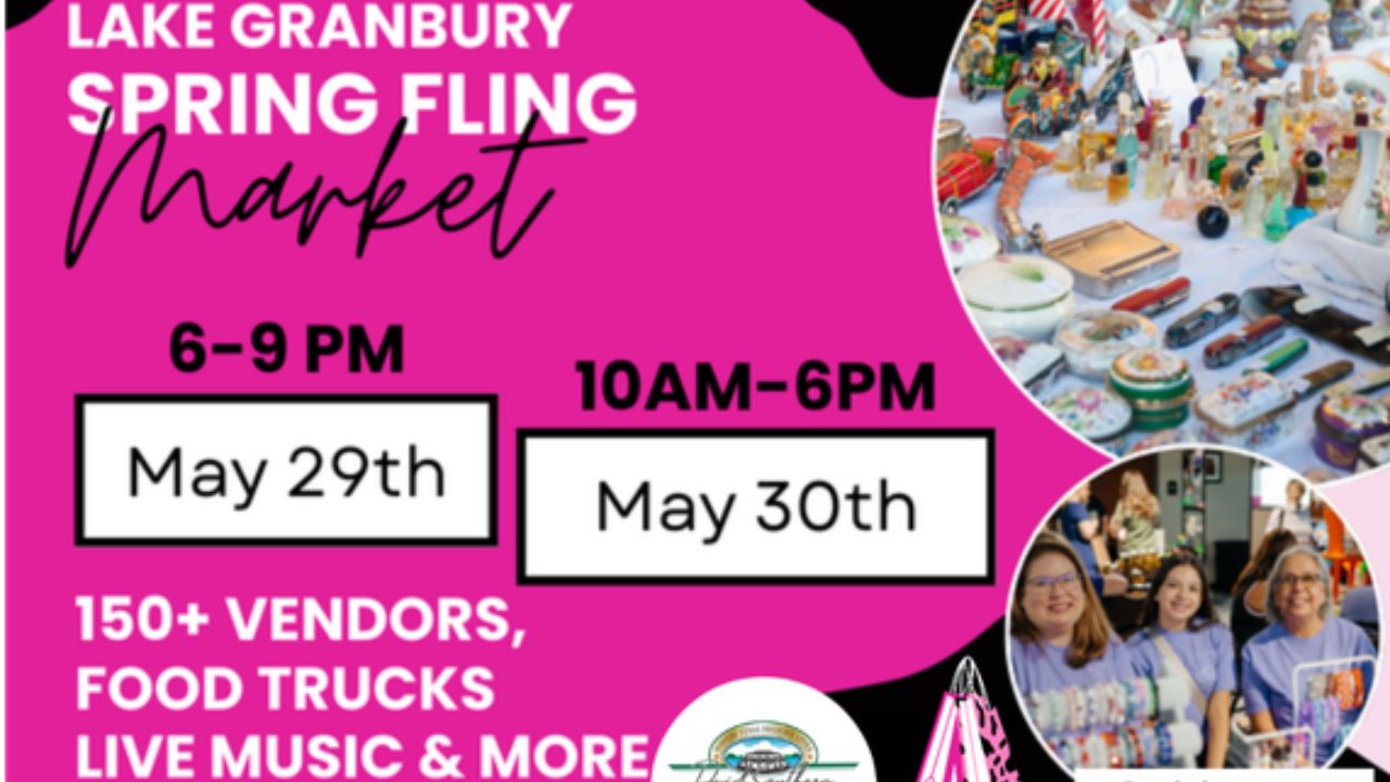 Lake Granbury Spring Fling Market 2026 in Granbury, TX Dates, Food Trucks, Live Music, and What to Expect