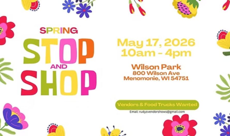 Menomonie Spring Stop and Shop Craft Show 2026 in Menomonie, WI: Dates, Location, Vendors, and What to Expect