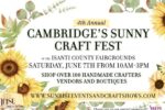 Cambridge Sunny Craft Fest 2026 in Cambridge, MN Dates, 100+ Handmade Vendors, Food Trucks, and What to Expect