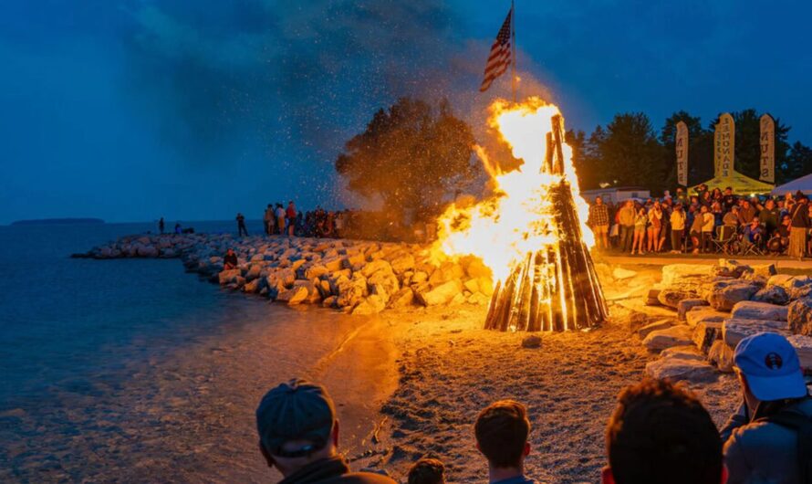 Fyr Bal Festival 2026 in Ephraim, WI: Dates, Live Music, Fireworks, Crafts, and What to Expect