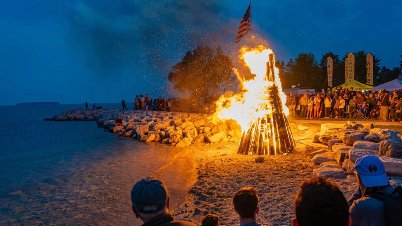 Fyr Bal Festival 2026 in Ephraim, WI Dates, Live Music, Fireworks, Crafts, and What to Expect