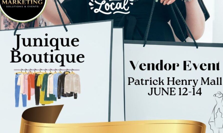 Patrick Henry Junique Boutique 2026 in Newport News, VA: Dates, Local Vendors, Shopping, and What to Expect