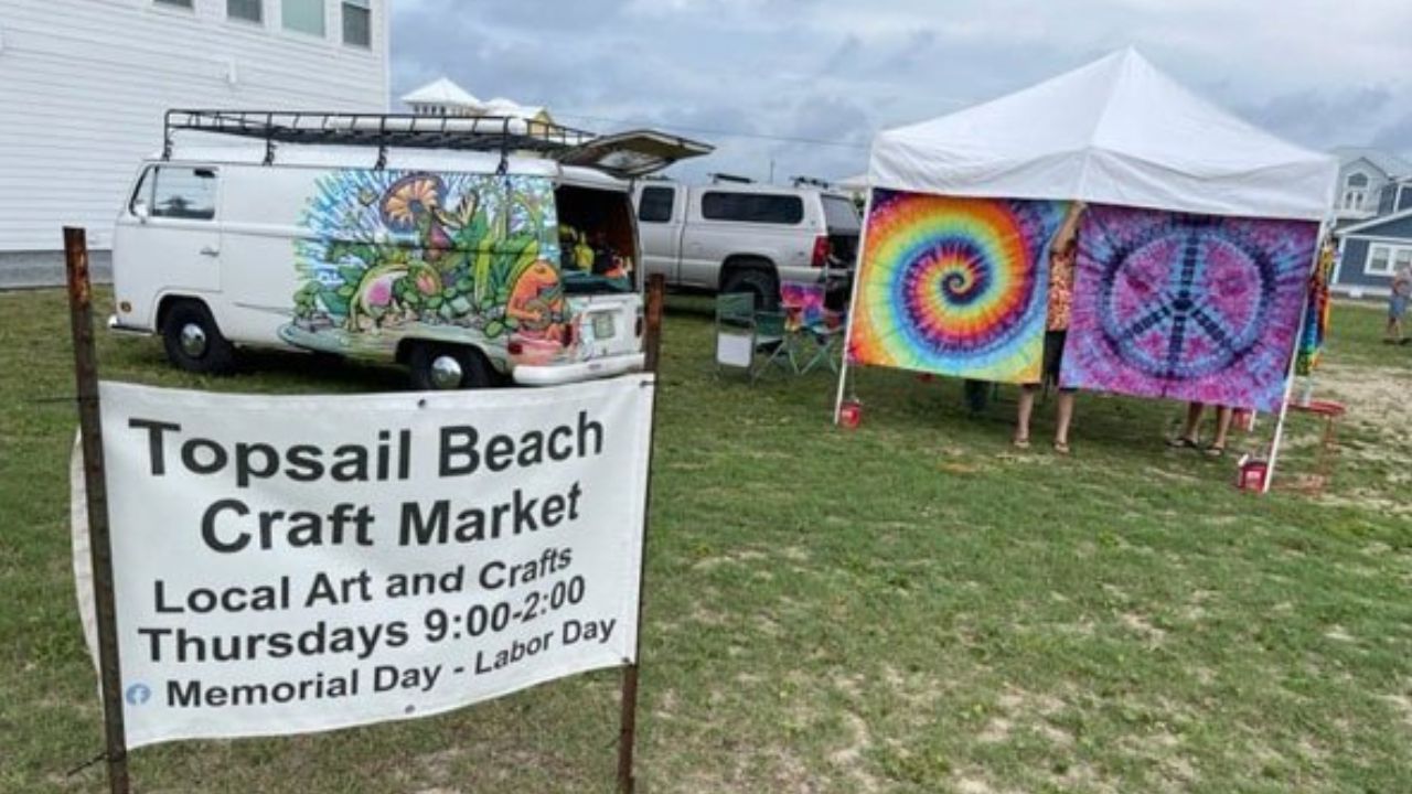 Topsail Beach Thursday Craft Market 2026 in Topsail Beach, NC Dates, Handmade Crafts, Local Artisans, and What to Expect