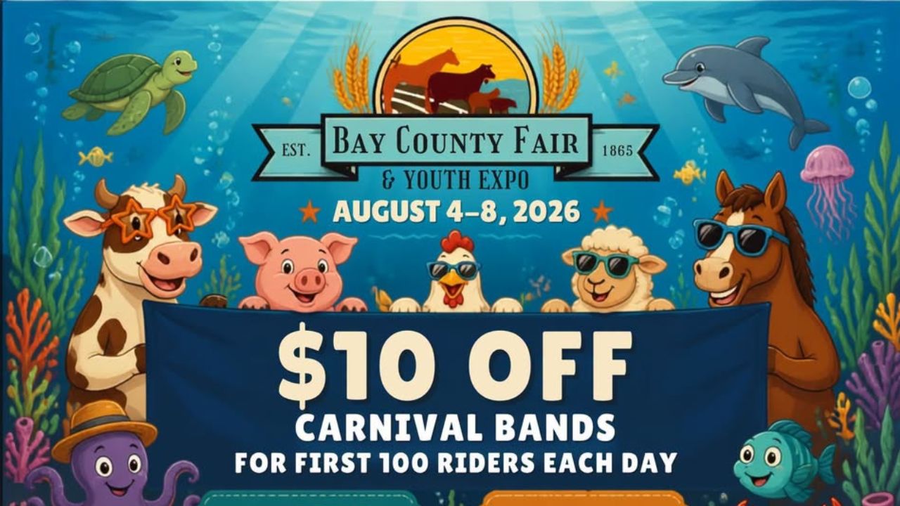 Bay County Fair and Youth Exposition 2026 in Bay City, MI Dates, Fairgrounds, Livestock Shows, Rodeo, and Family Fun