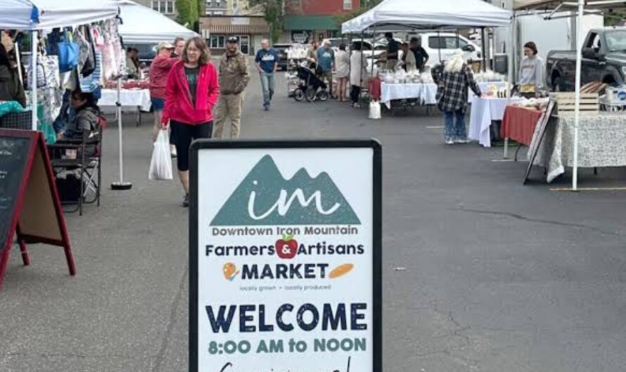 Iron Mountain 1st Saturday Farmers and Artisans Market 2026 in Iron Mountain, MI: Date, Location and Market Details
