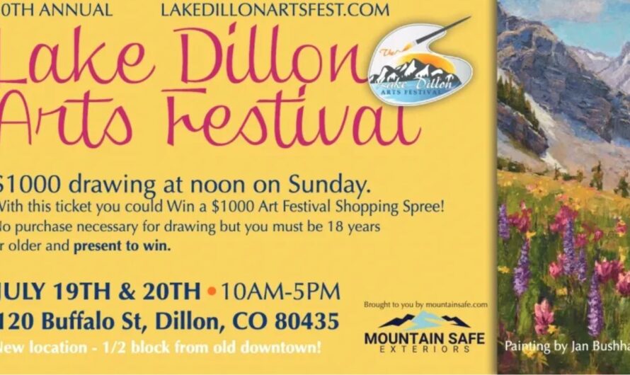 Lake Dillon Arts Festival 2026 in Dillon, CO: Dates, Location, Artists, and Visitor Guide