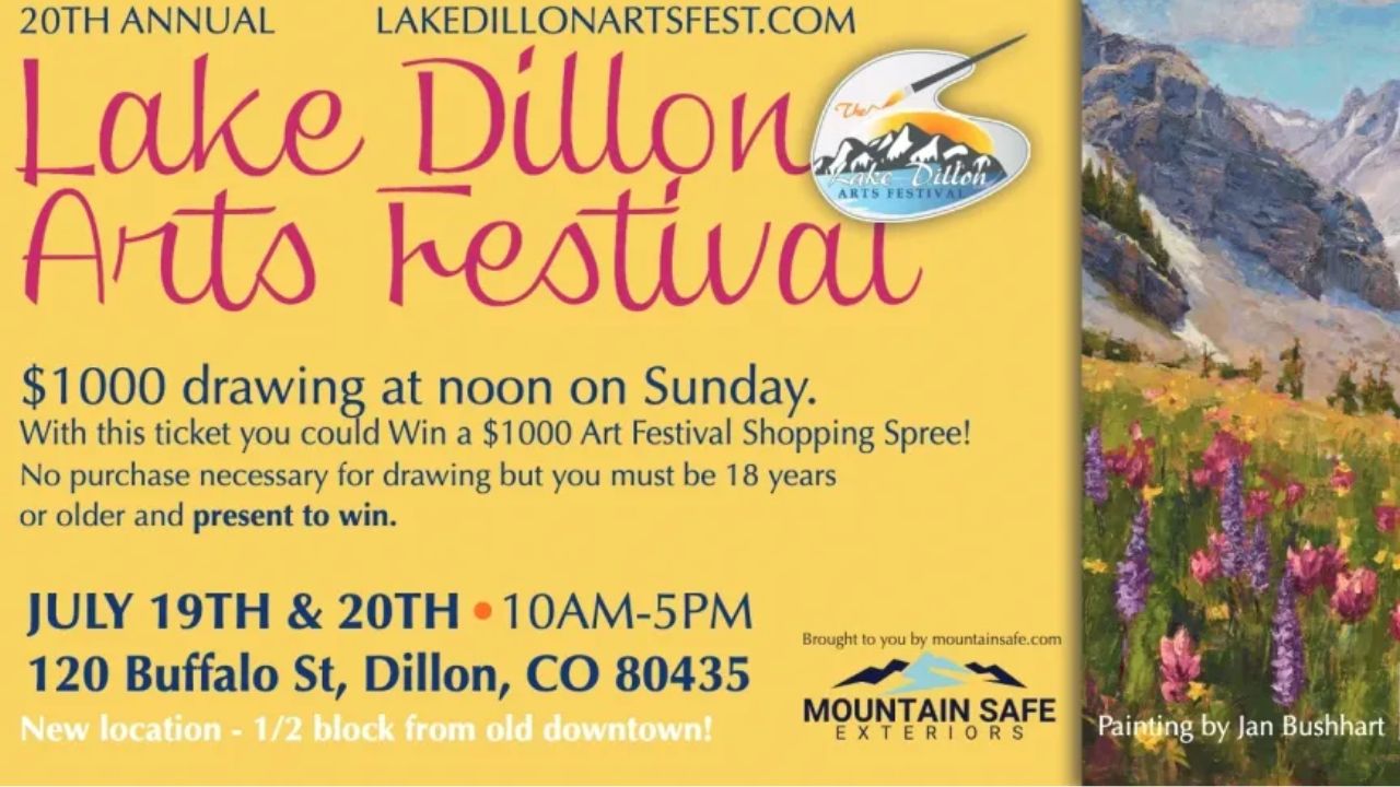 Lake Dillon Arts Festival 2026 in Dillon, CO Dates, Location, Artists, and Visitor Guide
