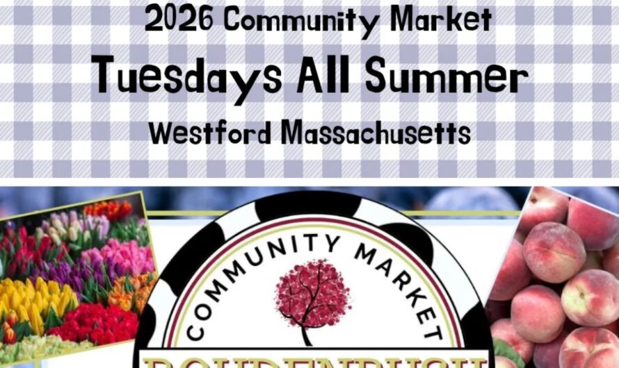 Westford Tuesday Community Market 2026 in Westford, MA: Date, Time, Location, and What to Expect
