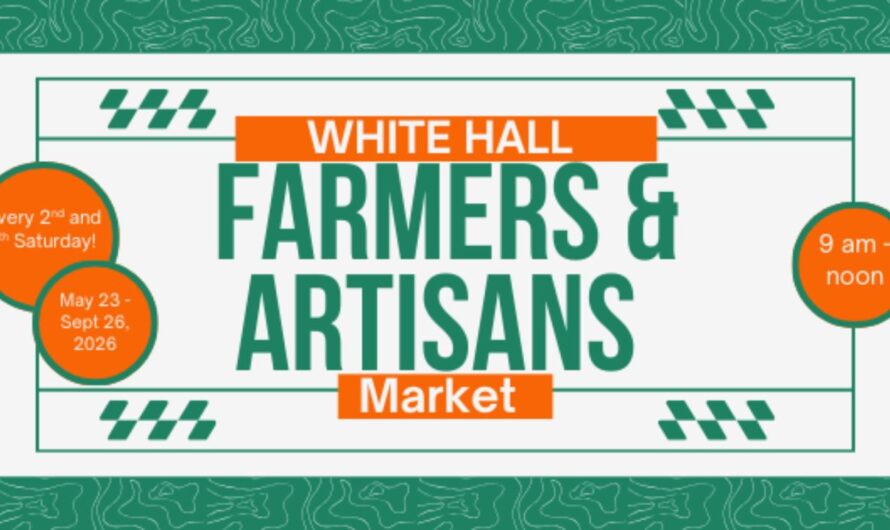 White Hall Christmas in July Farmers and Artisans Market 2026 in White Hall, WV: Date, Location, Vendors, and Free Admission