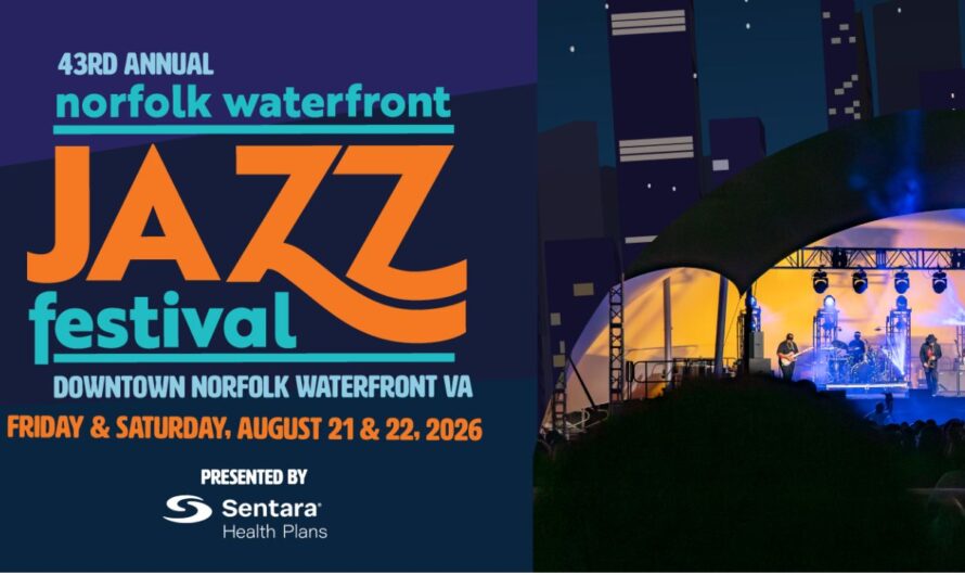 2026 Norfolk Waterfront Jazz Festival in Norfolk, VA: Dates, Venue, Live Music, Food, and Event Details