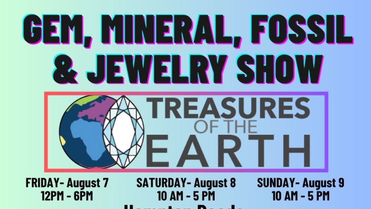 Hampton Treasures of the Earth Show 2026 in Hampton, VA Dates, Venue, Jewelry, Crystals, and Event Details