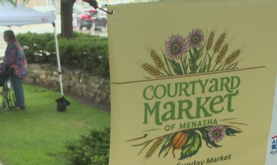 Menasha 3rd Sunday Courtyard Market 2026 in Menasha, WI: Date, Location, Local Artisans, Food, and Event Details