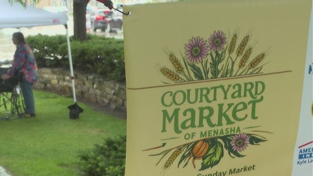 Menasha 3rd Sunday Courtyard Market 2026 in Menasha, WI Date, Location, Local Artisans, Food, and Event Details