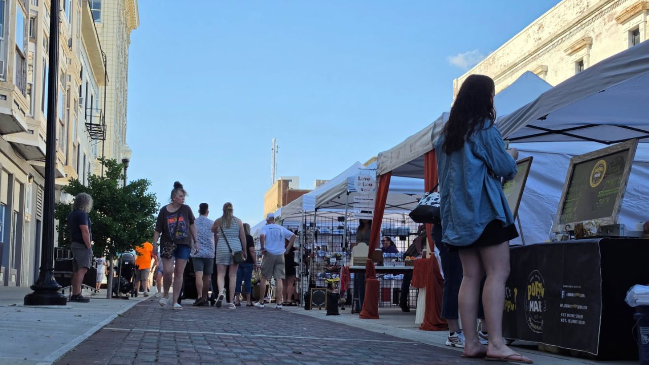 Quincy Midsummer Night Market 2026 in Quincy, IL: Date, Location, Artisan Vendors, Family Activities, and Event Details