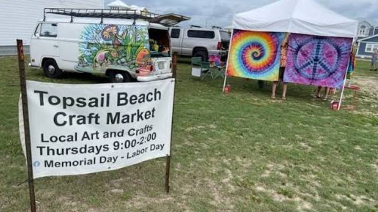 Topsail Beach End of Summer Craft Market 2026 in Topsail Beach, NC Date, Location, Handmade Crafts, and Event Details