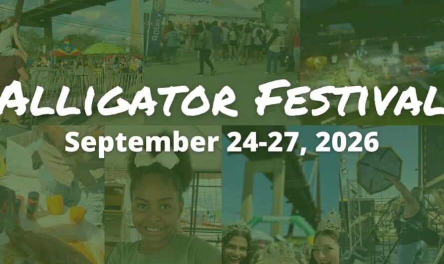 Alligator Festival 2026 in Luling, LA: Dates, Venue, Live Alligators, Carnival Rides, and Cajun Food