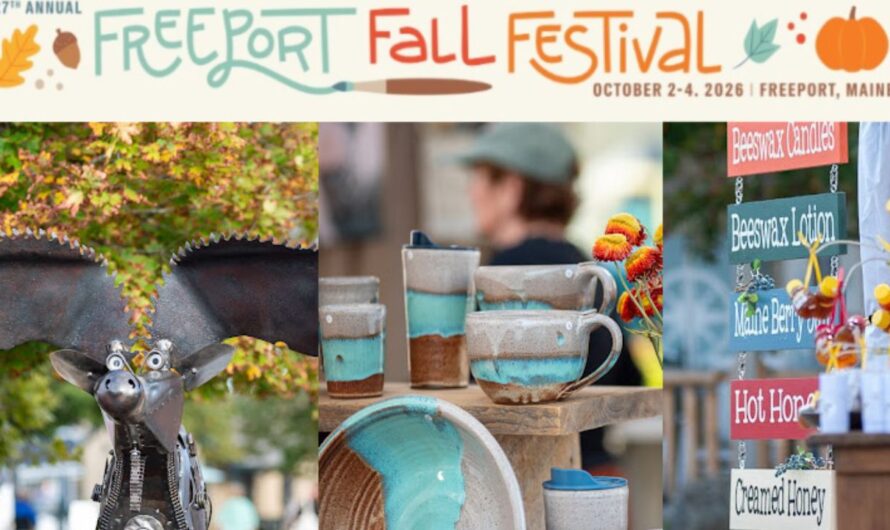 Freeport Fall Festival 2026 in Freeport, ME: Dates, Location, Artists, Food Vendors, and Event Details