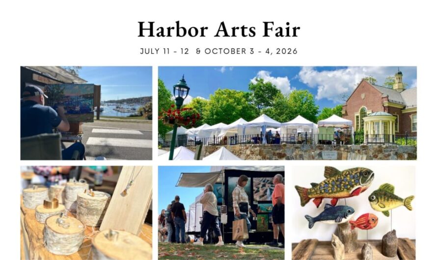 Harbor Fall Arts Fair 2026 in Camden, ME: Dates, Location, Artists, Live Music, and What to Expect