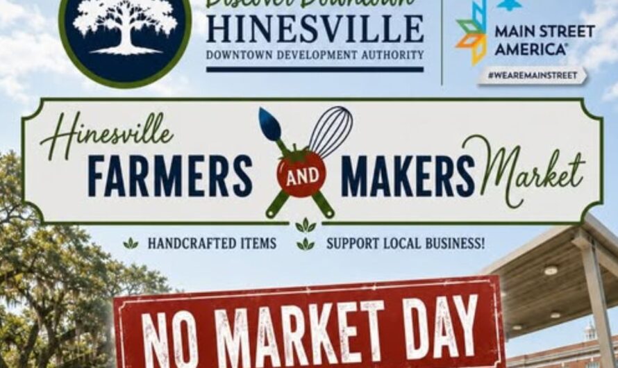 Hinesville Fall Farmers and Makers Market 2026 in Hinesville, GA: Date, Location, Handmade Goods, and Event Details