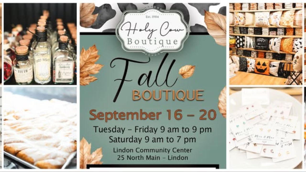 Lindon Fall Boutique 2026 in Lindon, UT Dates, Venue, Shopping, and Event Details