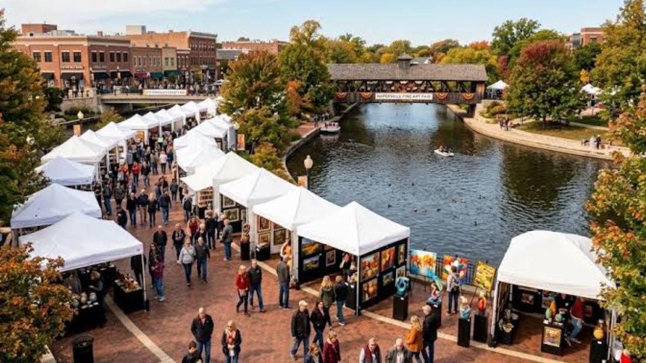 Riverwalk Fine Art Fair 2026 in Naperville, IL Dates, Location, Artisans, Live Music, and Family Activities