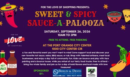 Sweet and Spicy Sauce-A-Palooza 2026 in Port Orange, FL Date, Location, Food Vendors, and Event Highlights