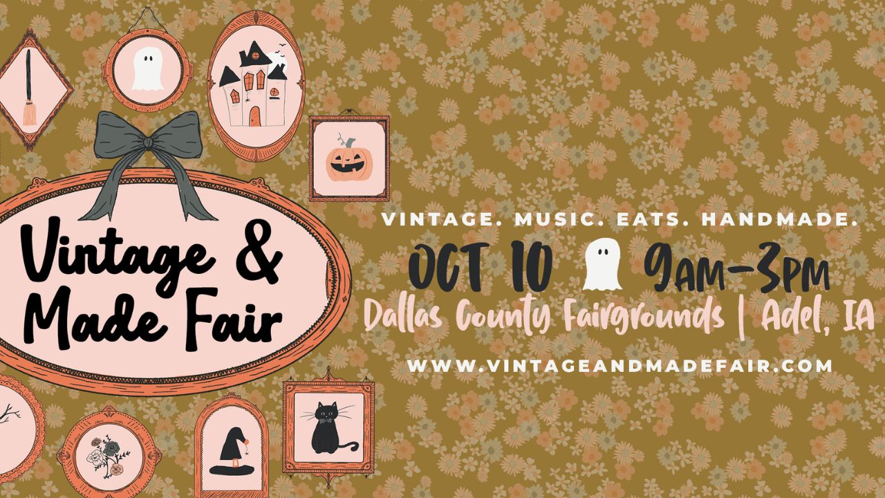 Adel Fall Vintage and Made Fair 2026 in Adel, IA Date, Venue, Highlights, and What to Expect