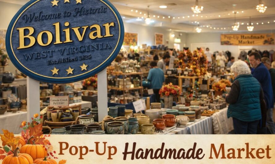 Bolivar Pop-Up Handmade Market 2026 in Bolivar, WV: Dates, Venue, Vendors, and What to Expect