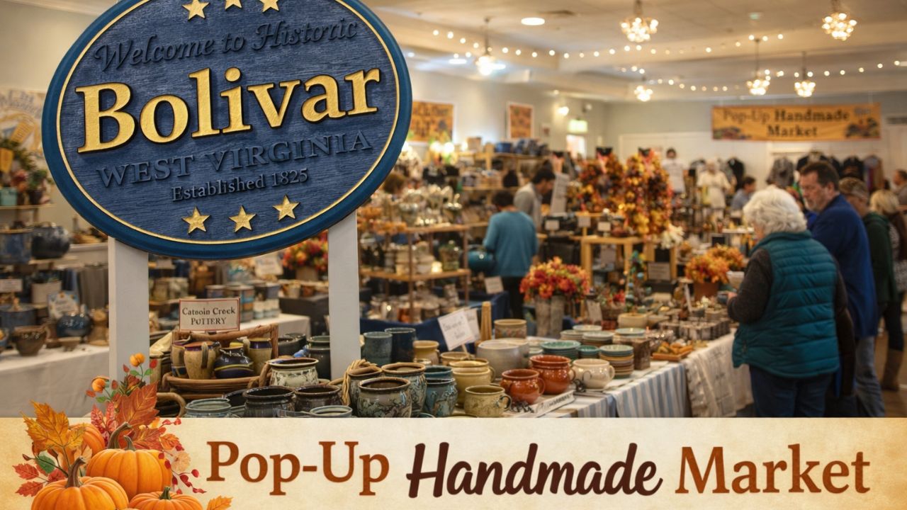 Bolivar Pop-Up Handmade Market 2026 in Bolivar, WV Dates, Venue, Vendors, and What to Expect